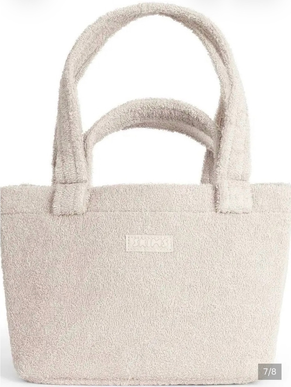 Skims Terry mini Tote Bag